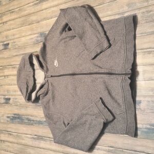 Nike☑️Big Boys👦🏻Sportswear Club Fleece Full-Zip Hoodie (Carbon Heather) Sz Xl